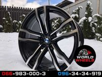 Диски R21 5x120 BMW X5 X6 E70 F15 E71 F16 612 стиль різноширокі