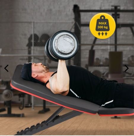 Ławeczka do ćwiczeń regulowana BARBELL BENCH