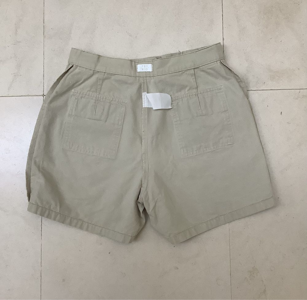 Calções bejes Promod