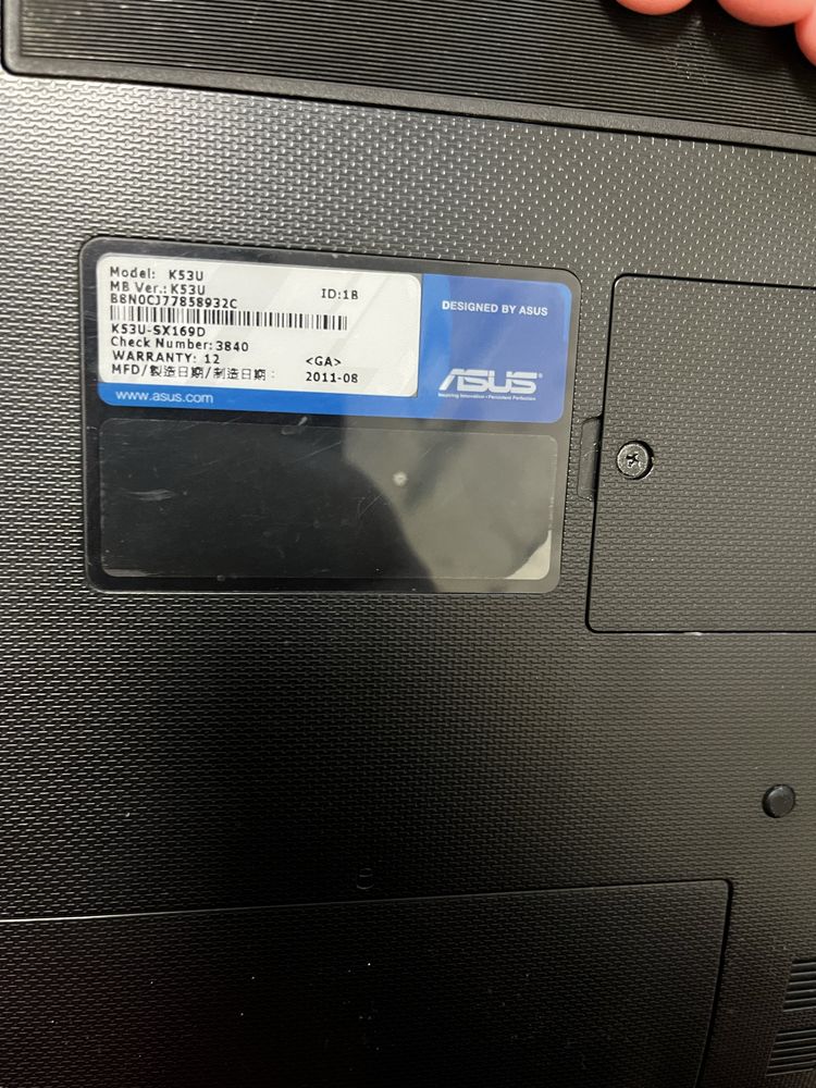 Asus K53U ноутбук