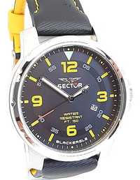 Годинник Sector Black Eagle. Dualtime. Chronograph Or 3h Version. 46mm