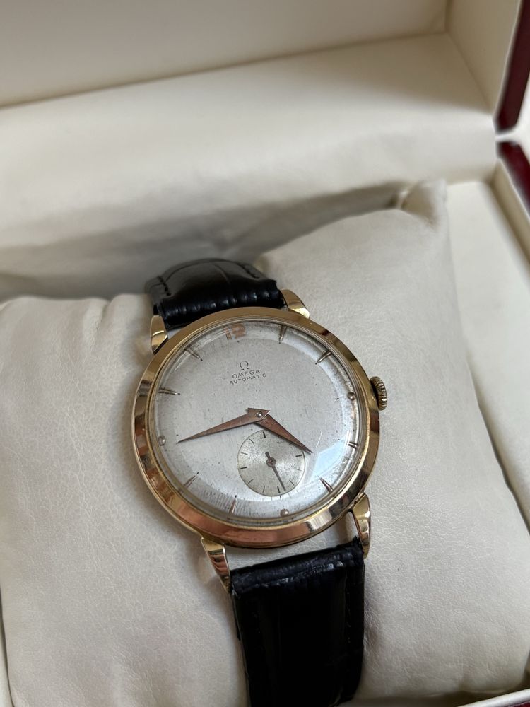 Złoty Zegarek Omega Złoto 18k 0,750  Bumper Automat Vintage OKAZJA