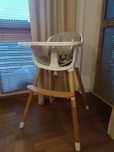 krzesełko do karmienia ikea kinderkraft sienna, bdb stan