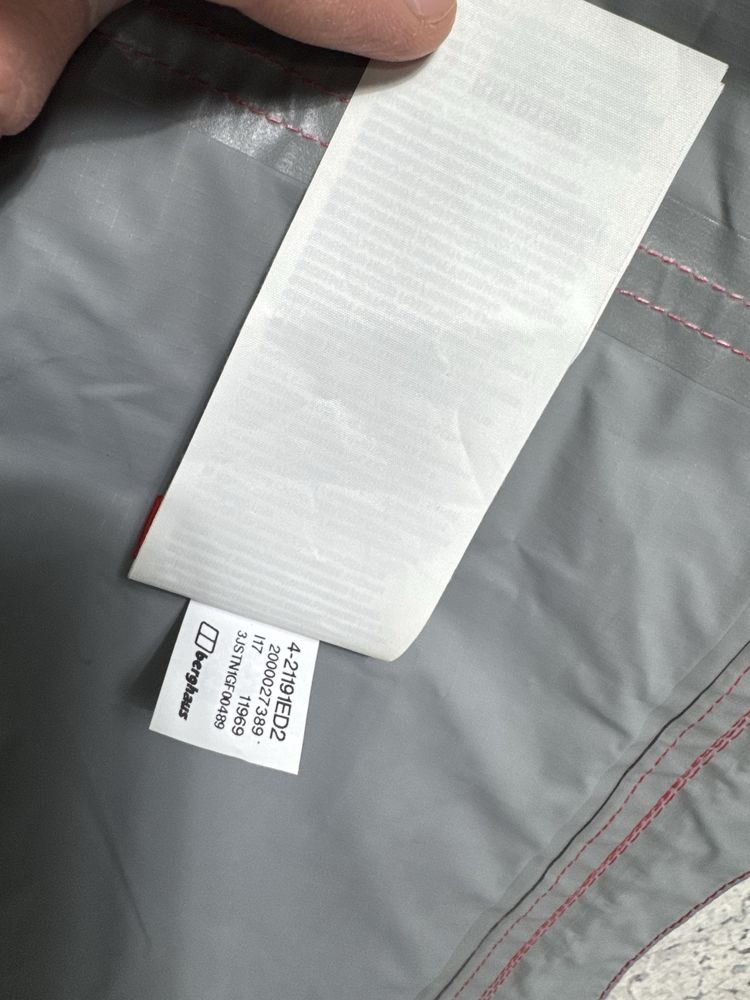 Курточка Ветровка Berghaus На Мембране Утяжках Оригинал XL Gore-Tex