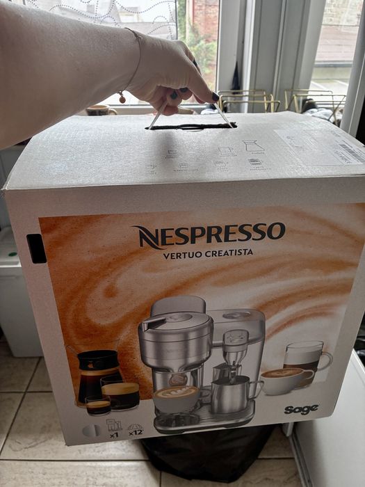 Nespresso Ekspres do kawy Vertuo Creatista Stal nierdzewna