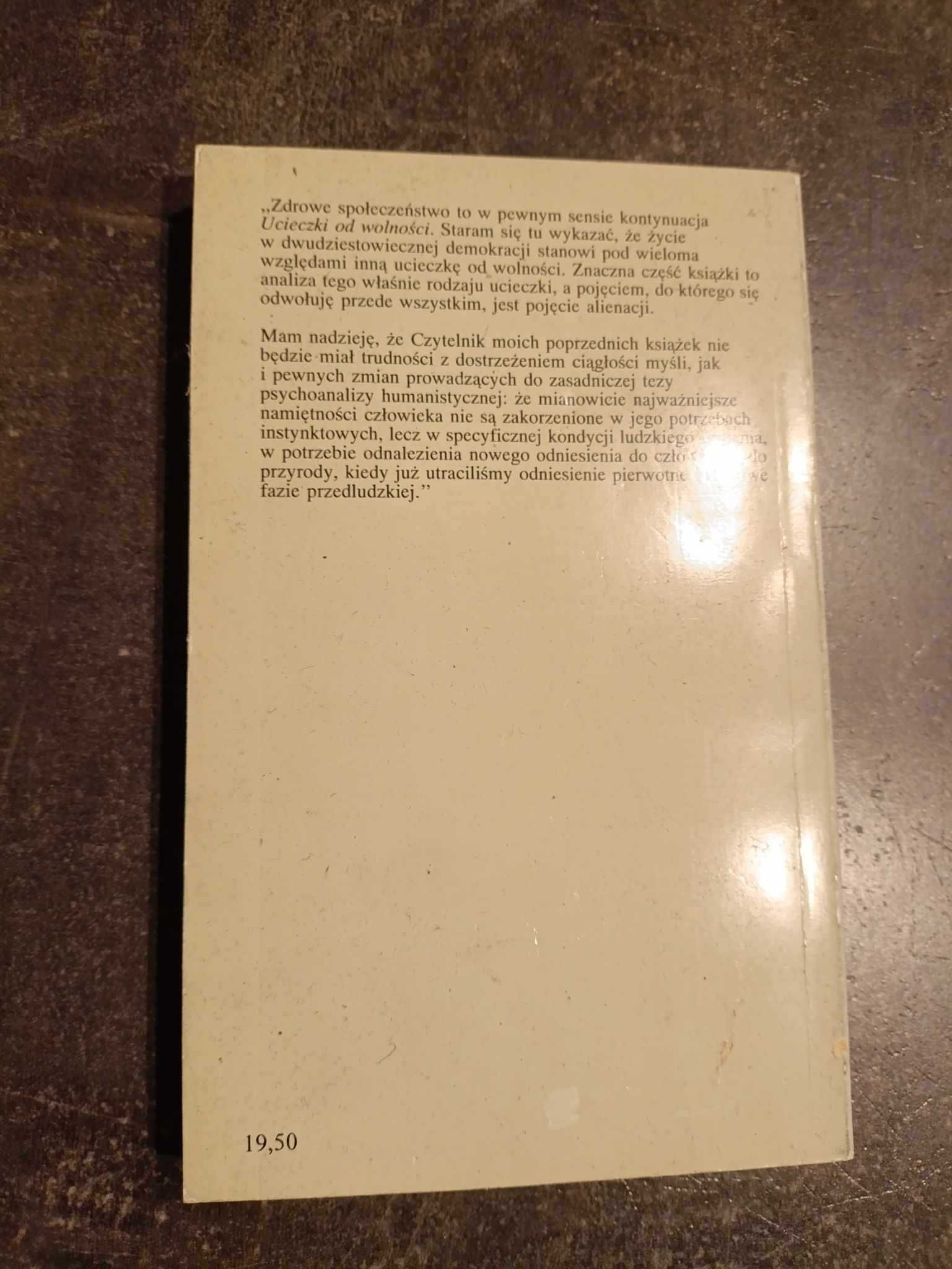 Zdrowe społeczeństwo - Erich Fromm