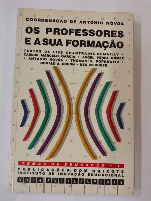 Os Professores e a sua formação, coordenação de António Nóvoa

Publi