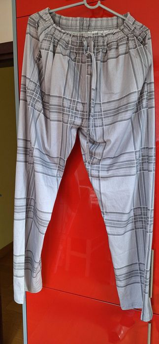 Spodnie piżamowe XL męskie bawełniane,nowe