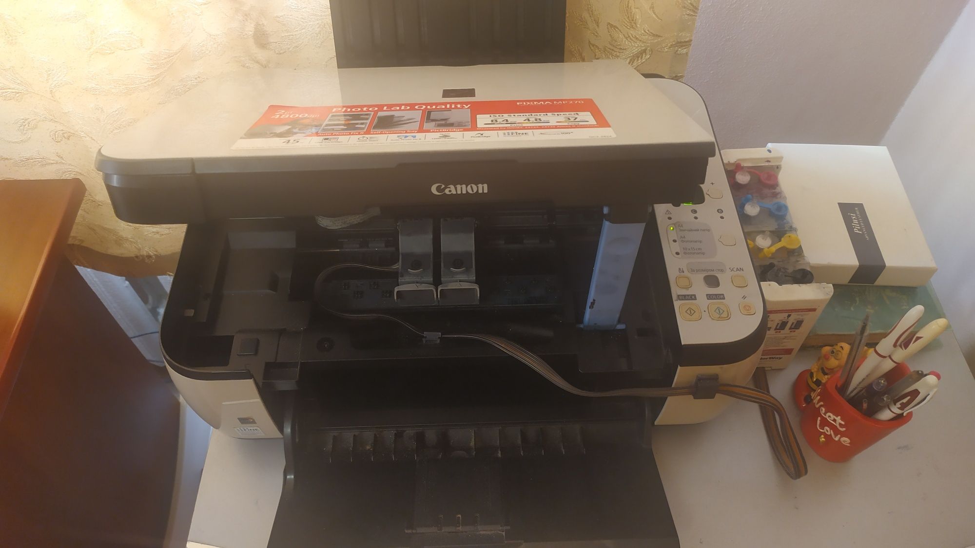 продам принтер canon mp 270 з снпч