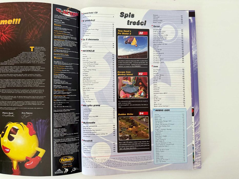 CD-Action (56) 01/2001 + 3xCD styczeń 2001