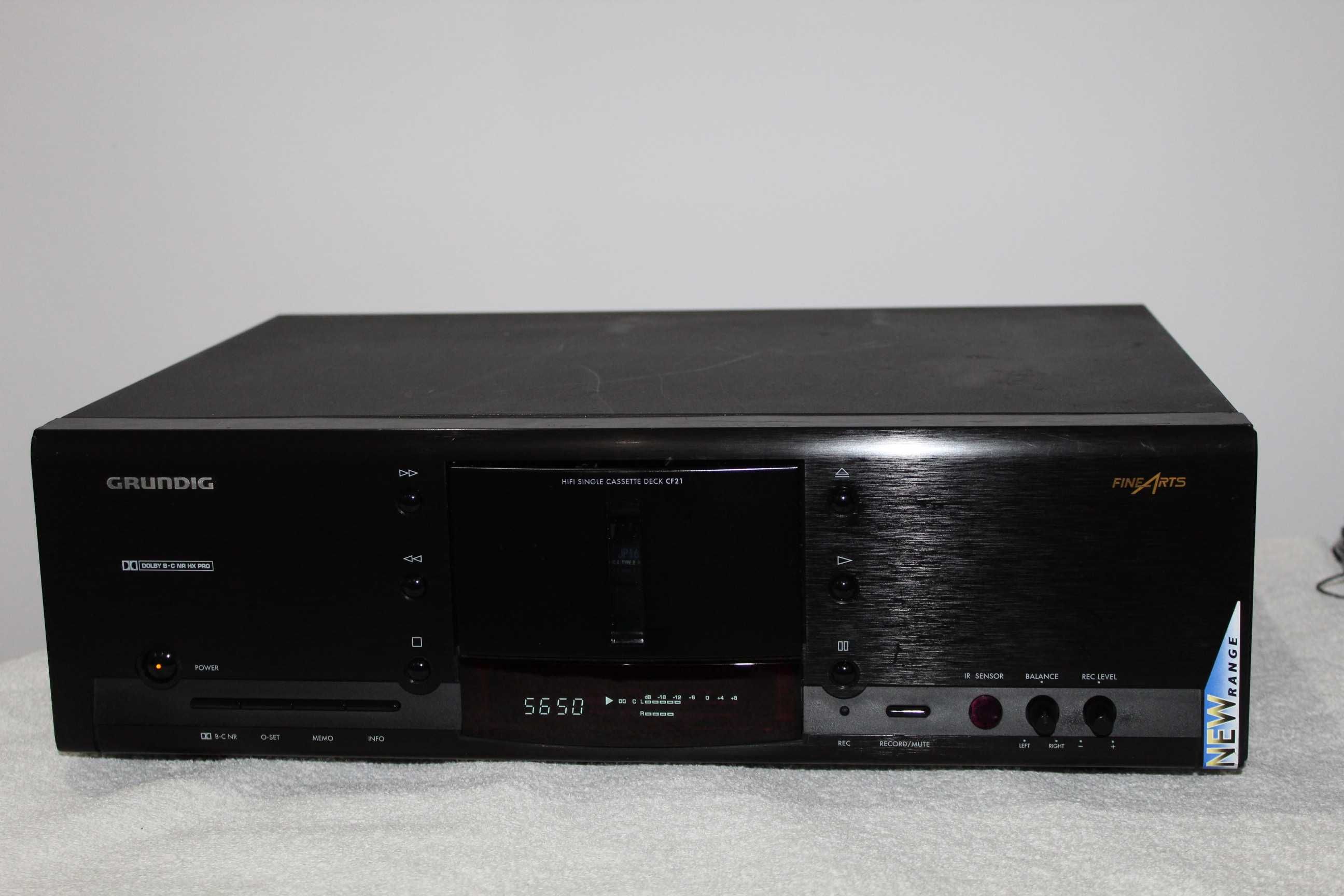 GRUNDIG Fine Arts CF21 Magnetofon deck segment stereo hi-fi Wysyłka