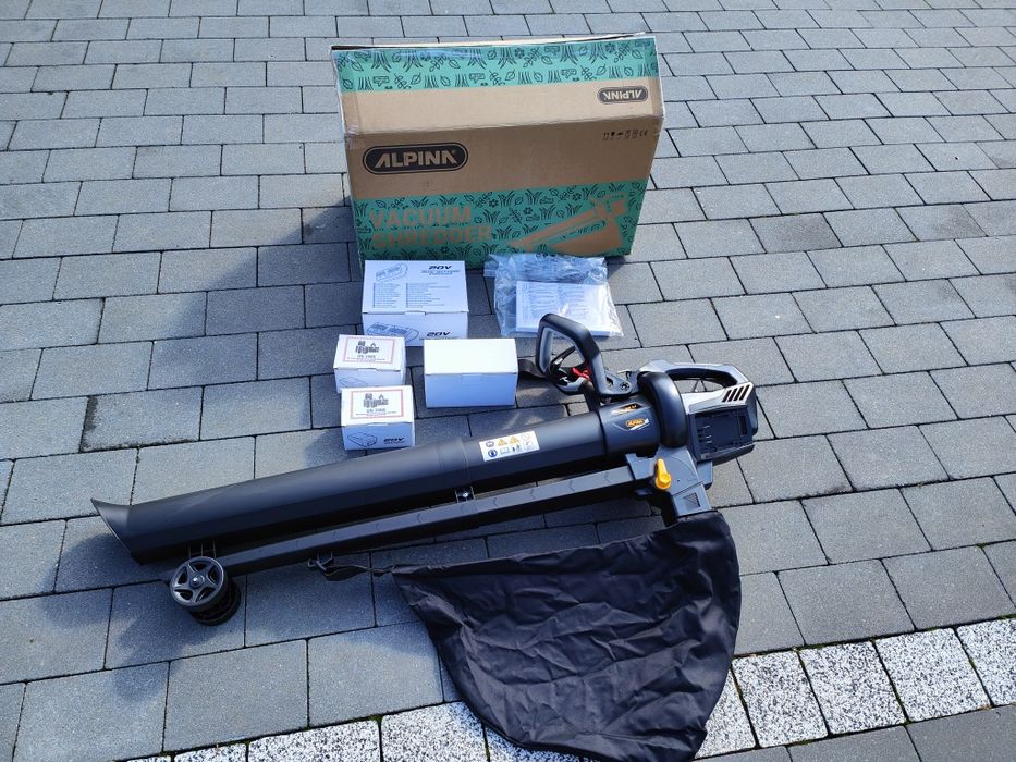 Dmuchawa akumulatorowa do liści rozdrabniacz