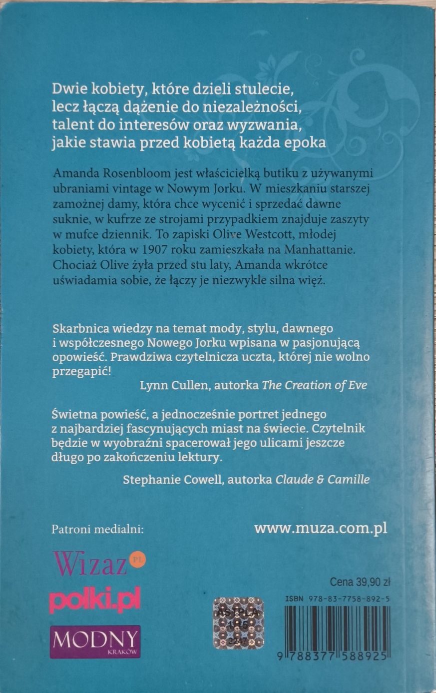 Książka "Butik na Astor Place" Stephanie Lehmann
