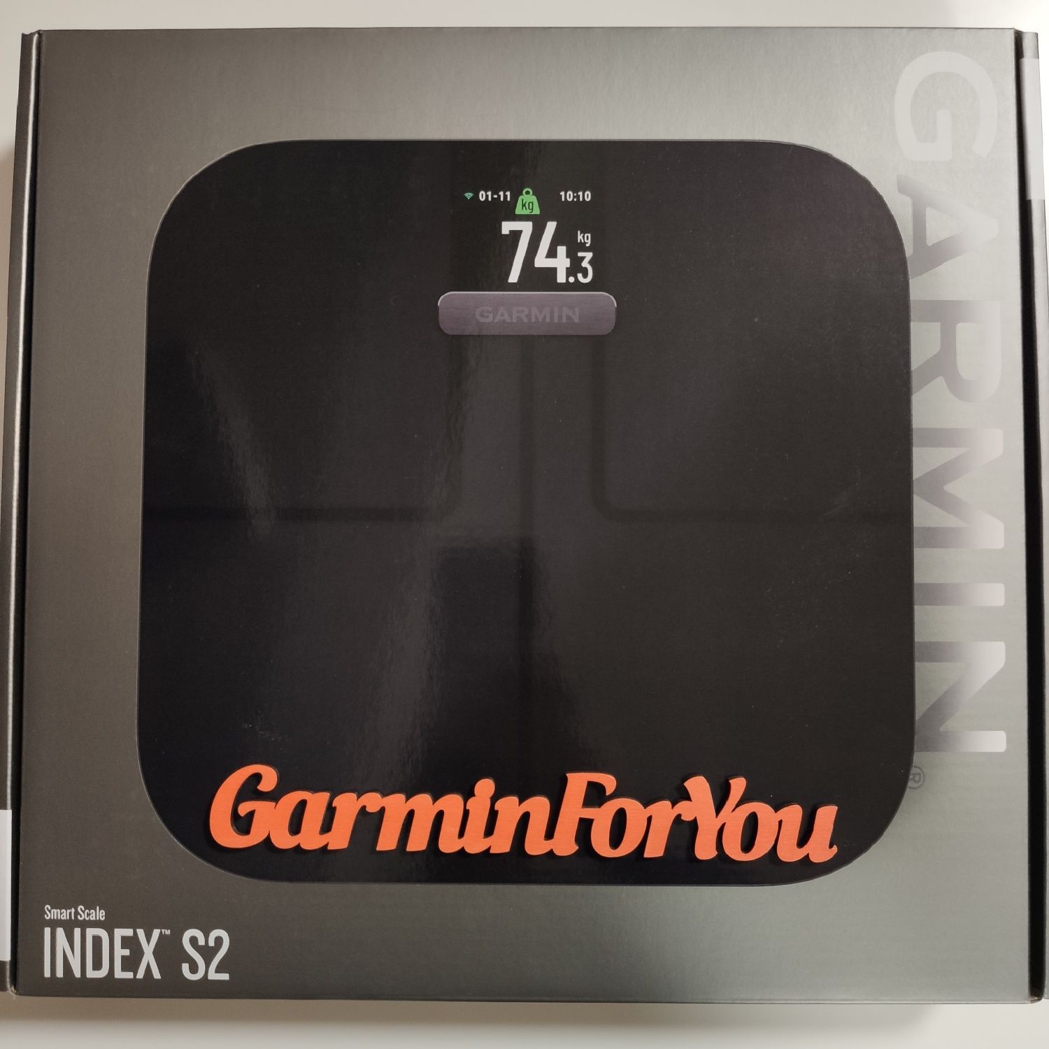 Смарт-ваги Garmin Index S2 чорні 010-02294-12