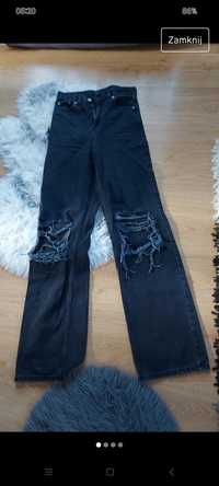 Super modne jeansy DRDENIM z rozdarciam 36