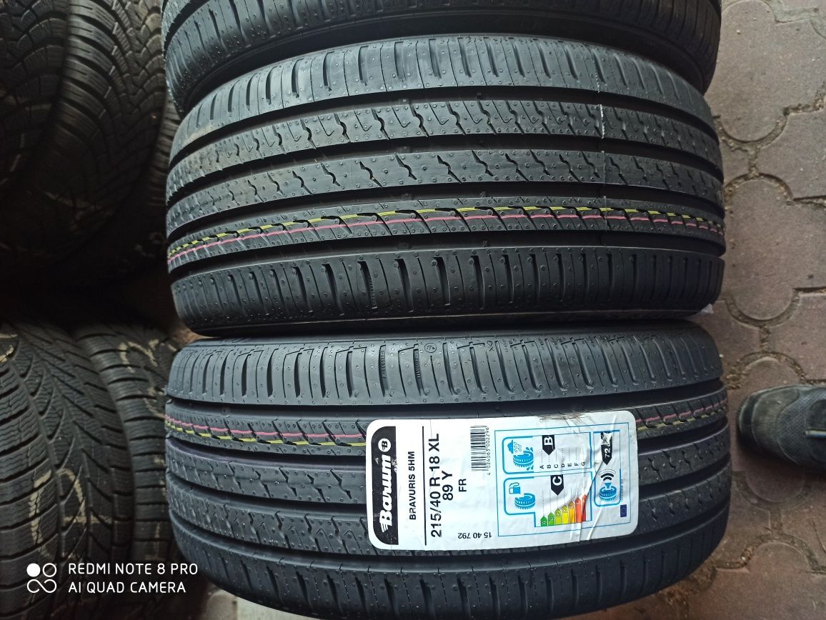 215/40r18 98Y XL Barum Nowe 4szt