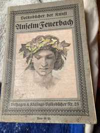 Album z opracowaniem malarstwa Anselma Feuerbacha z 1911 r w jez. niem