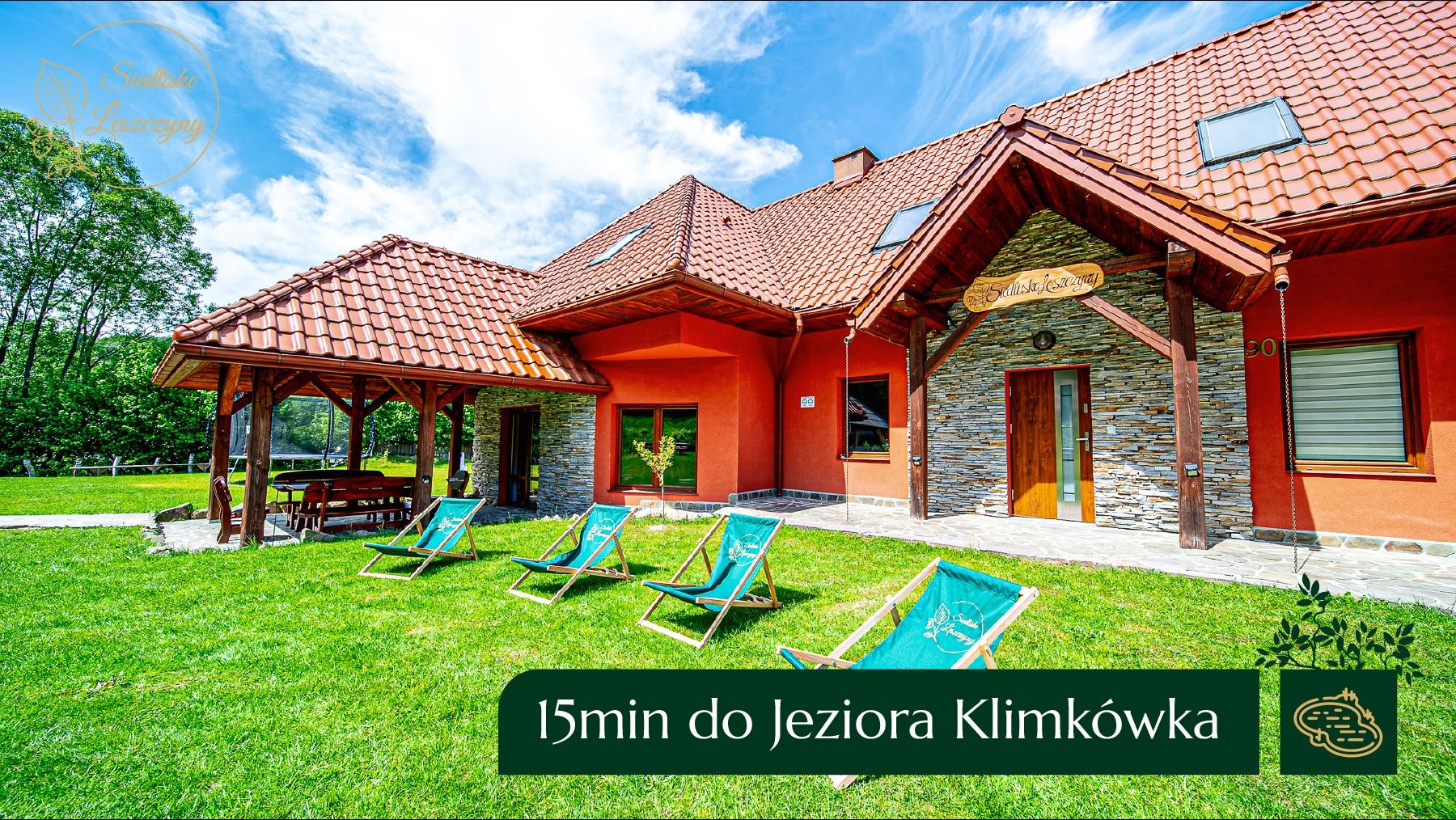 Uroczy Dom na Wynajem w Sercu Natury - Jezioro Klimkówa, Beskid Niski