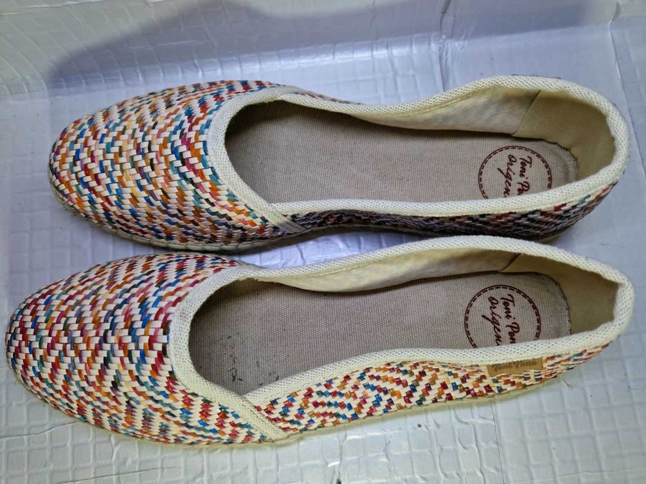 Stylowe Hiszpańskie espadryle Toni Pons ALMAS multi r. 43