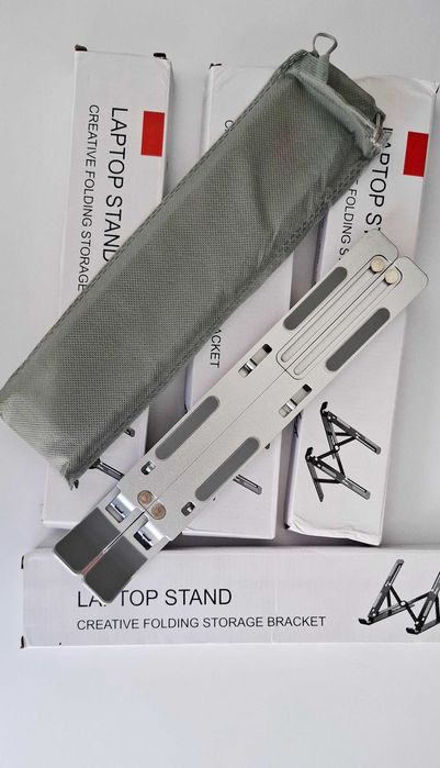 Підставка алюмінієва ноутбука планшета подставка Laptop Stand (сірий)