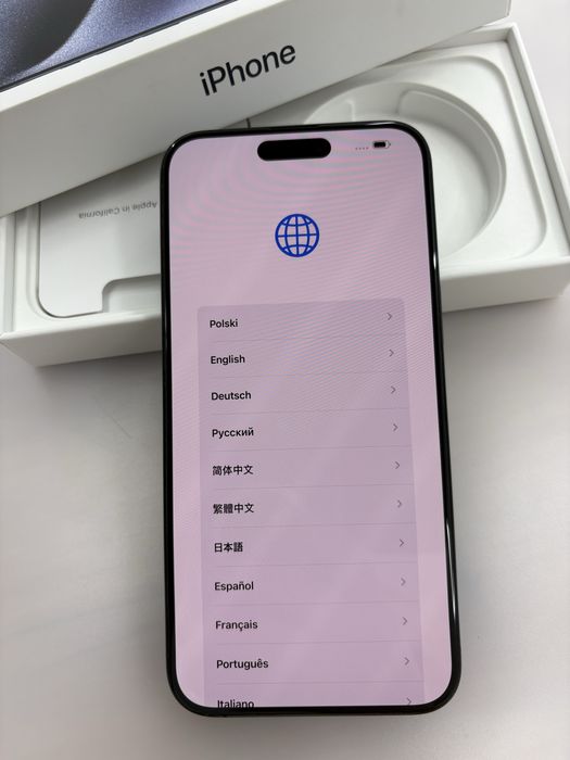 iPhone 15 Pro Max 256GB Blue Titanium | stan idealny