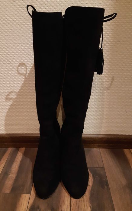 Buty/ kozaki  Graceland damskie 38 czarne