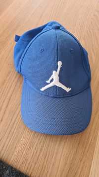 Czapka z daszkiem bejsbolówka Jordan. Niebieska