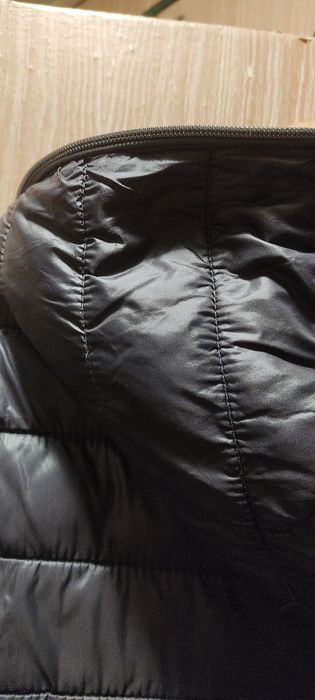 Długa kurtka pikowana (płaszczyk dwustronny) rozmiar L) damski