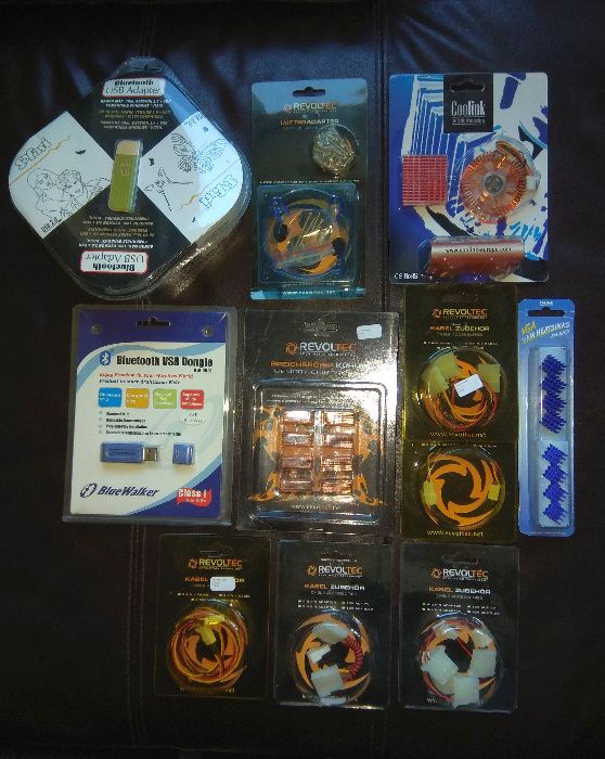 Revoltec Material Heatsinks, Heat Dissipators, Coolers + Fans, Various64550715245313121