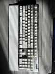 Klawiatura gamingowa endorfy omnis pudding onyx white