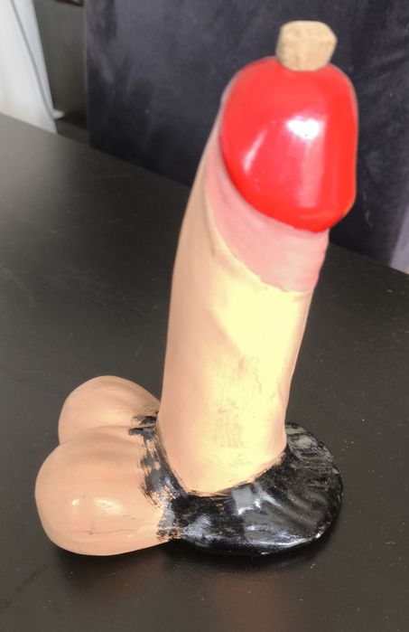 Falo das Caldas vintage em cerâmica