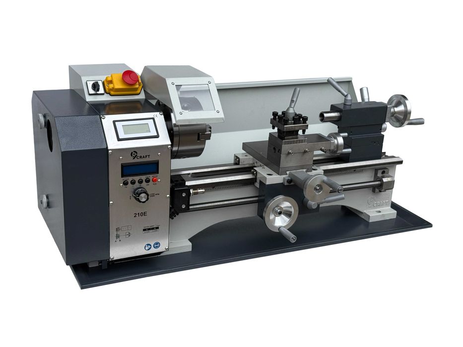 Токарний верстат 9craft 210E х400 1100W с электронной гитарой (WM210V)