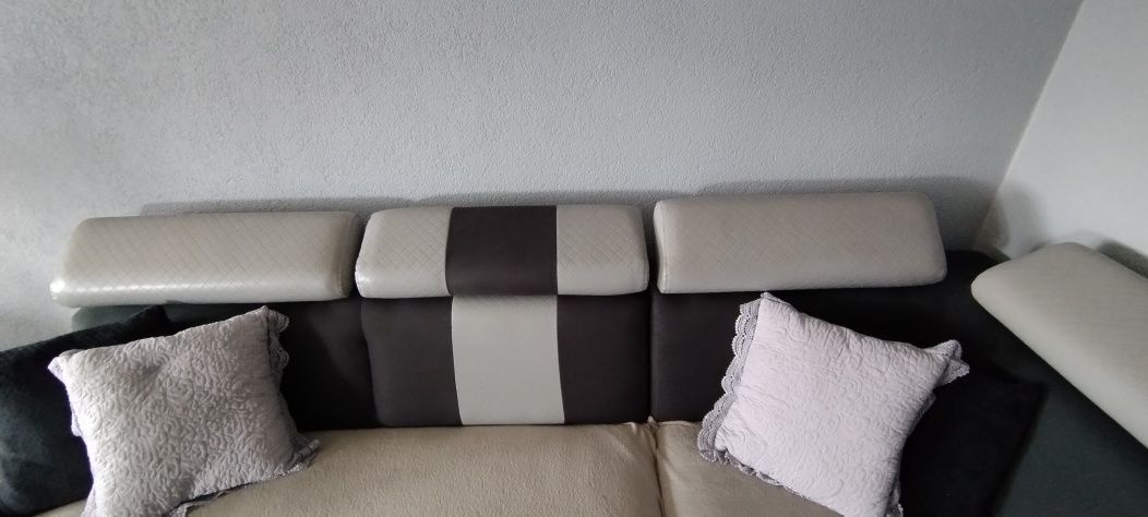 Narożnik plus eko skóra