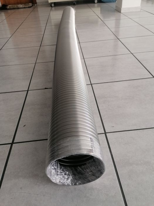 Tubo flexível em inox