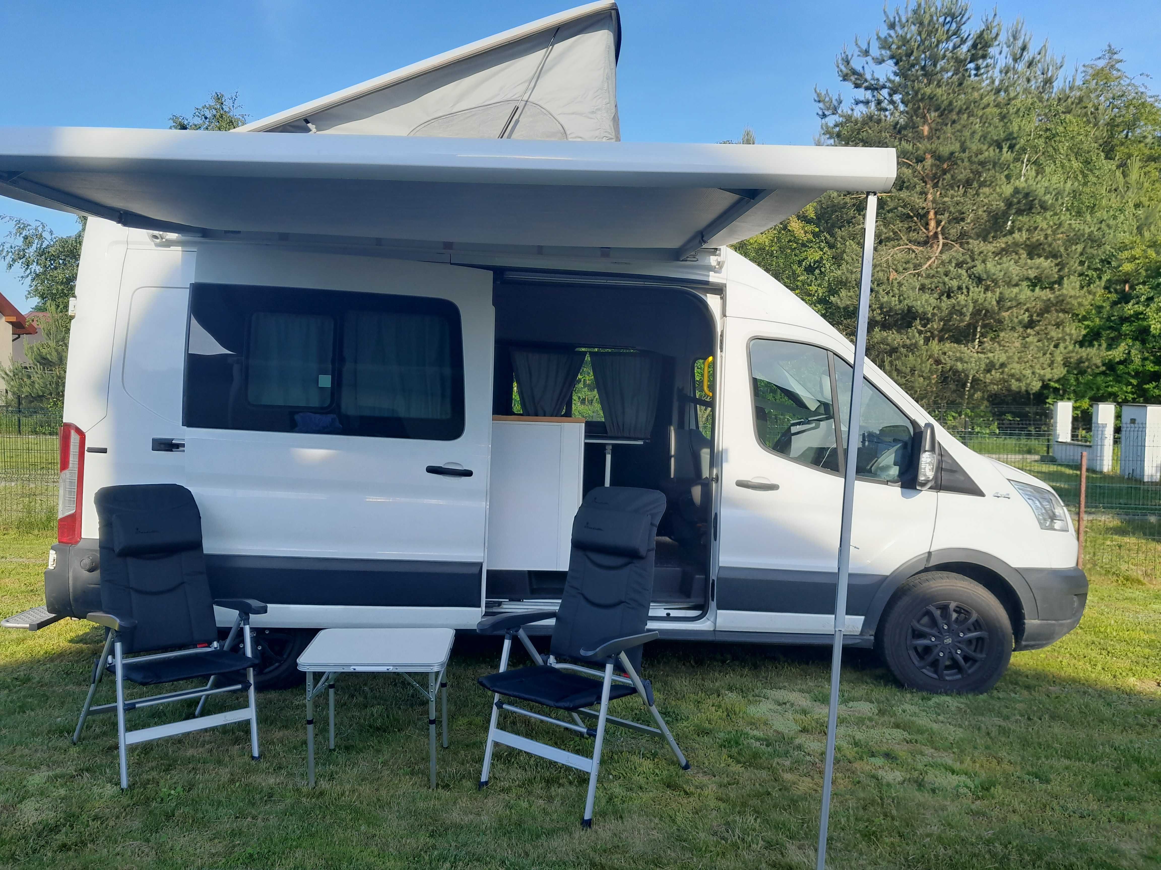 Ford Transit kamper 4x4 2016r L3H3 MK8 Kampervan AWD 4os 2.2L 155KM