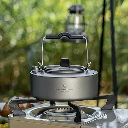 Tytanowy czajnik Boundless Voyage 700ml lekki sprzęt outdoorowy