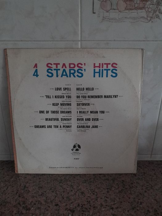 Vinil 4 star hits antiguidade