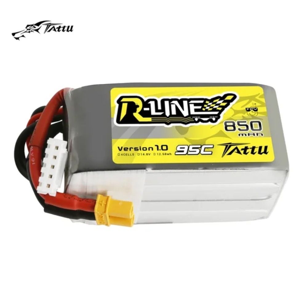 Акумулятор TATTU R-Line 850mAh 4S 95C