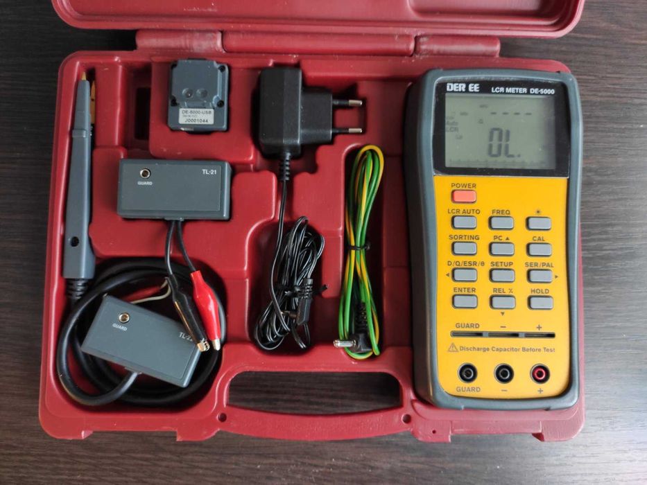 DE-5000, LCR meter, измеритель LCR, RLC, тестер, вимірювач ОРИГИНАЛ