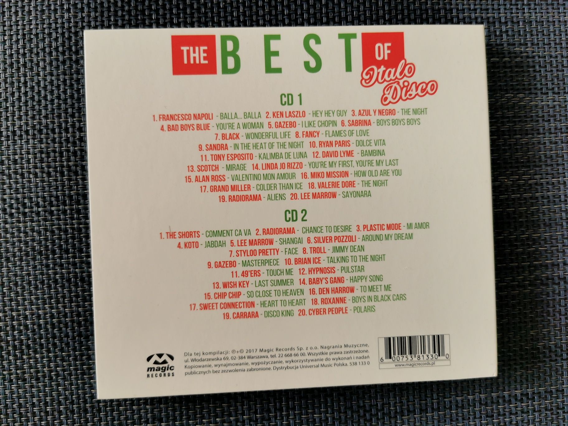 The Best of Italo Disco - 2 x CD