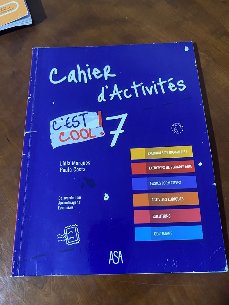 Cadernos de atividades 7  ano
