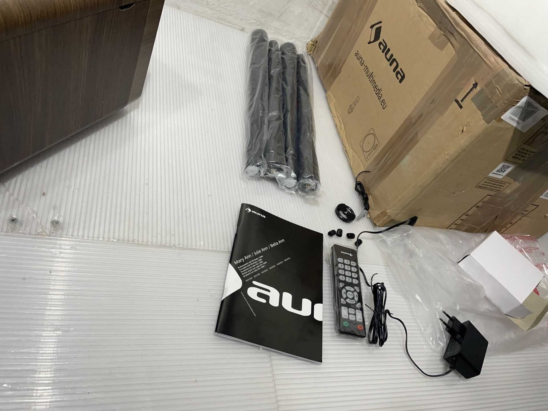 Виниловый проигрыватель Вініловий програвач Auna Mary Ann BT/FM/USB