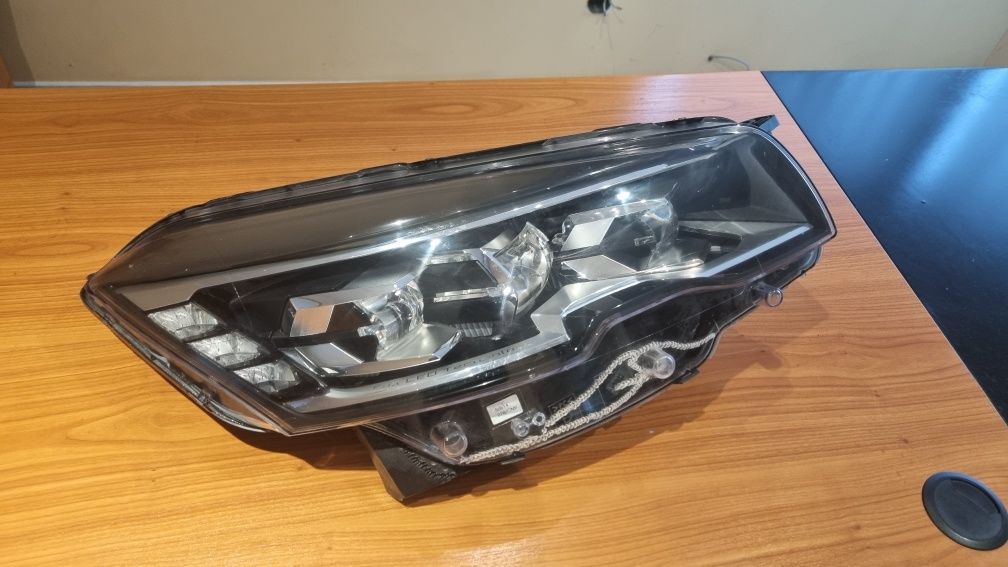 Lampa, reflektor, Prawy Przód Peugeot 508 I Lift Full Led