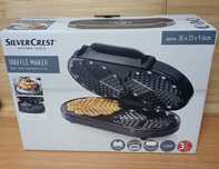Gofrownica podwójna kwiatki SilverCrest  1200W raz użyta