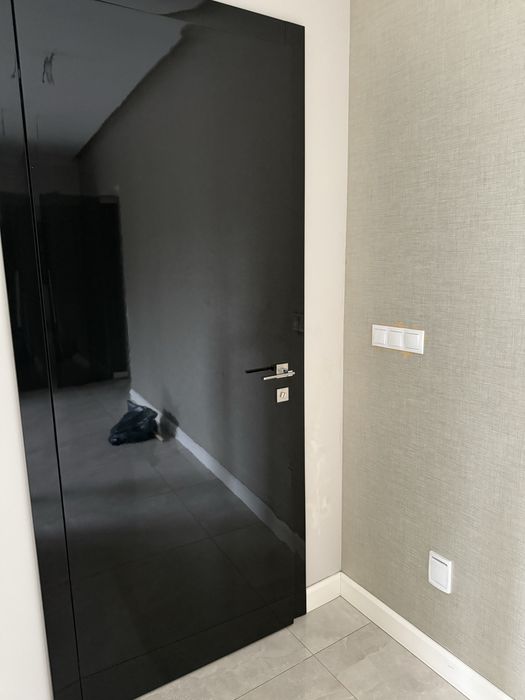 Czarne piano black drzwi 80 szerokosc dlugosc 211,5