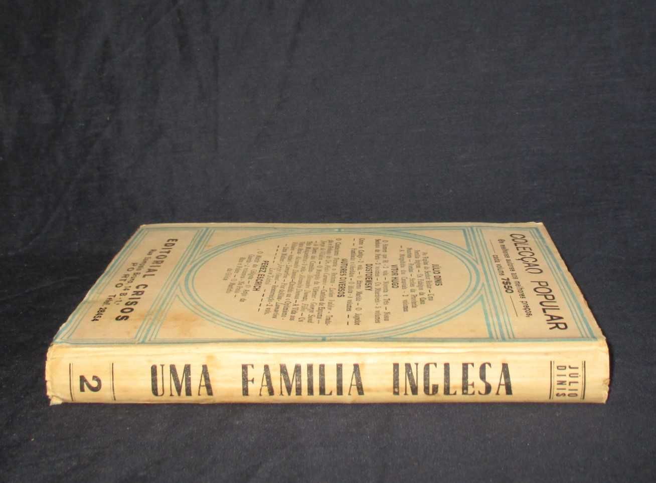 Livro Uma Família Inglesa Júlio Dinis Crisos