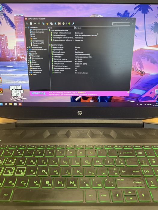 Игровой ноутбук Hp Nvidia 1660ti Intel Core i7-10750H