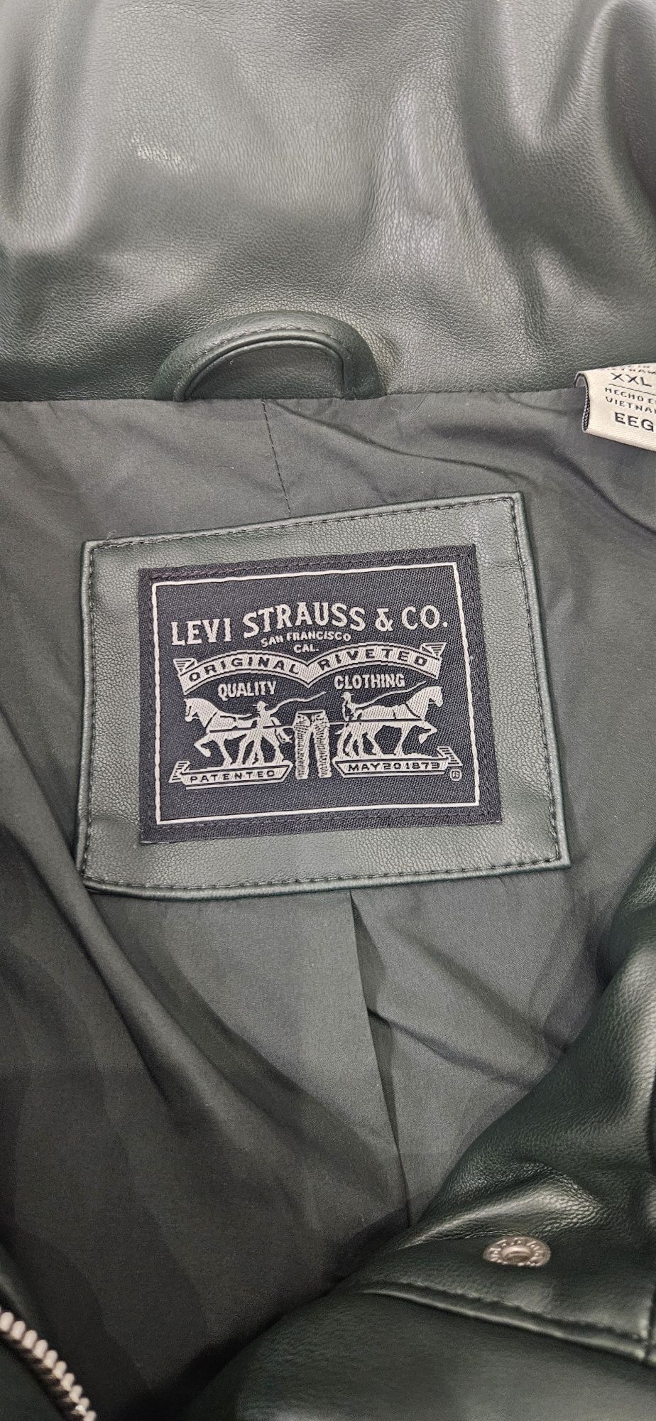 Курта з еко-шкіри Levi's оригінал