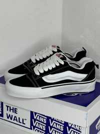 Кросівки Vans KNU Skool Black White 36-45