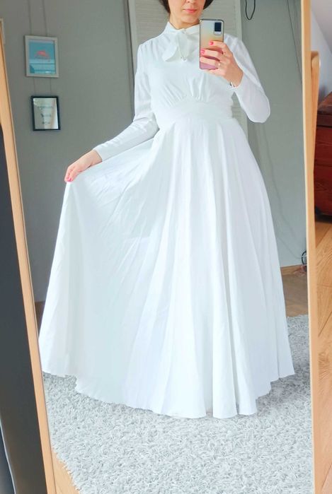 Super okazja! Suknia ślubna w stylu boho